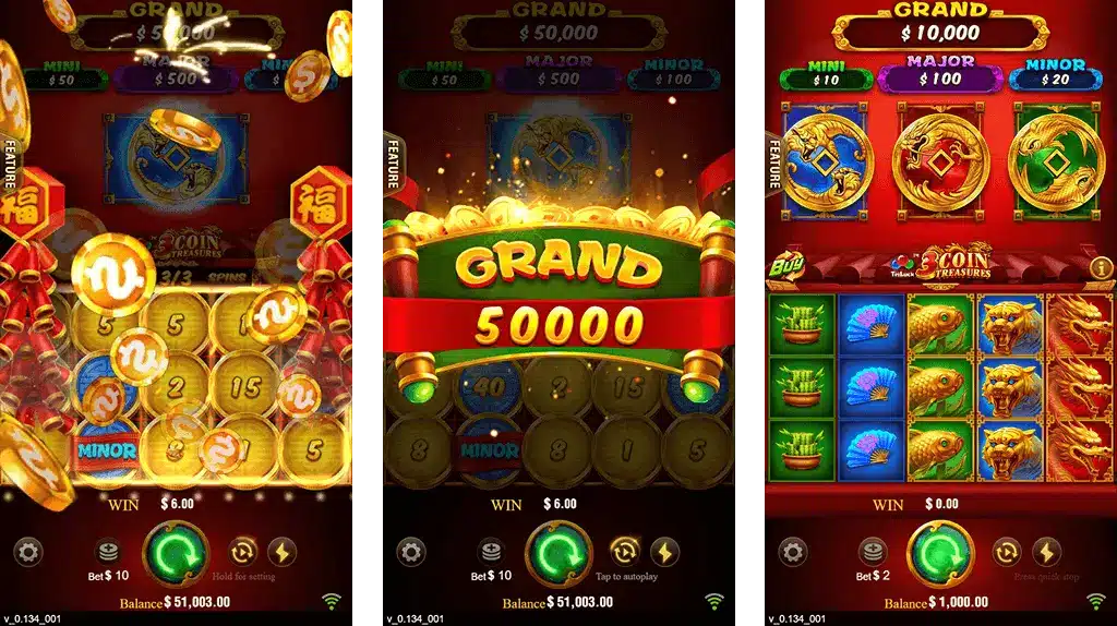 3 Coins Big99 Bonus